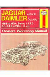 Jaguar & Daimler Owners Workshop Manual יגואר דיימלר ספר תחזוקה 