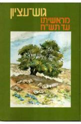 גוש עציון מראשיתו יד תש"ח מרדכי נאור הוצאת יד בן צבי סדרת עידן מ