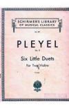 תמונה של - Six little Duets for two Violins Ignace Pleyel