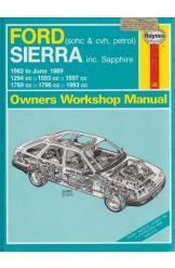 תמונה של - Ford Sierra 1982 to June 1981 Owners Workshop Manual ספרי מדע טכנולוגיות ורכב נמכר
