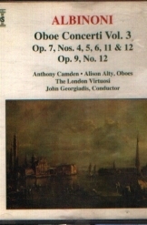 תמונה של - Albioni Oboe Concerti Vol. 3 Naxos CD